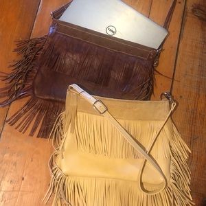 Handmade Fringe Computer bags!